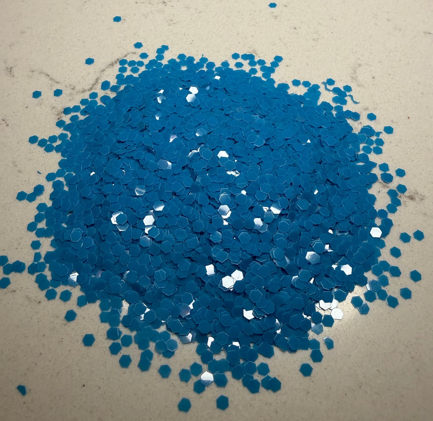 Blue glow