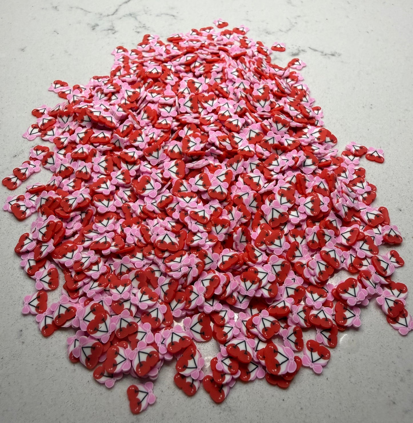 Cherries w/ pink bow