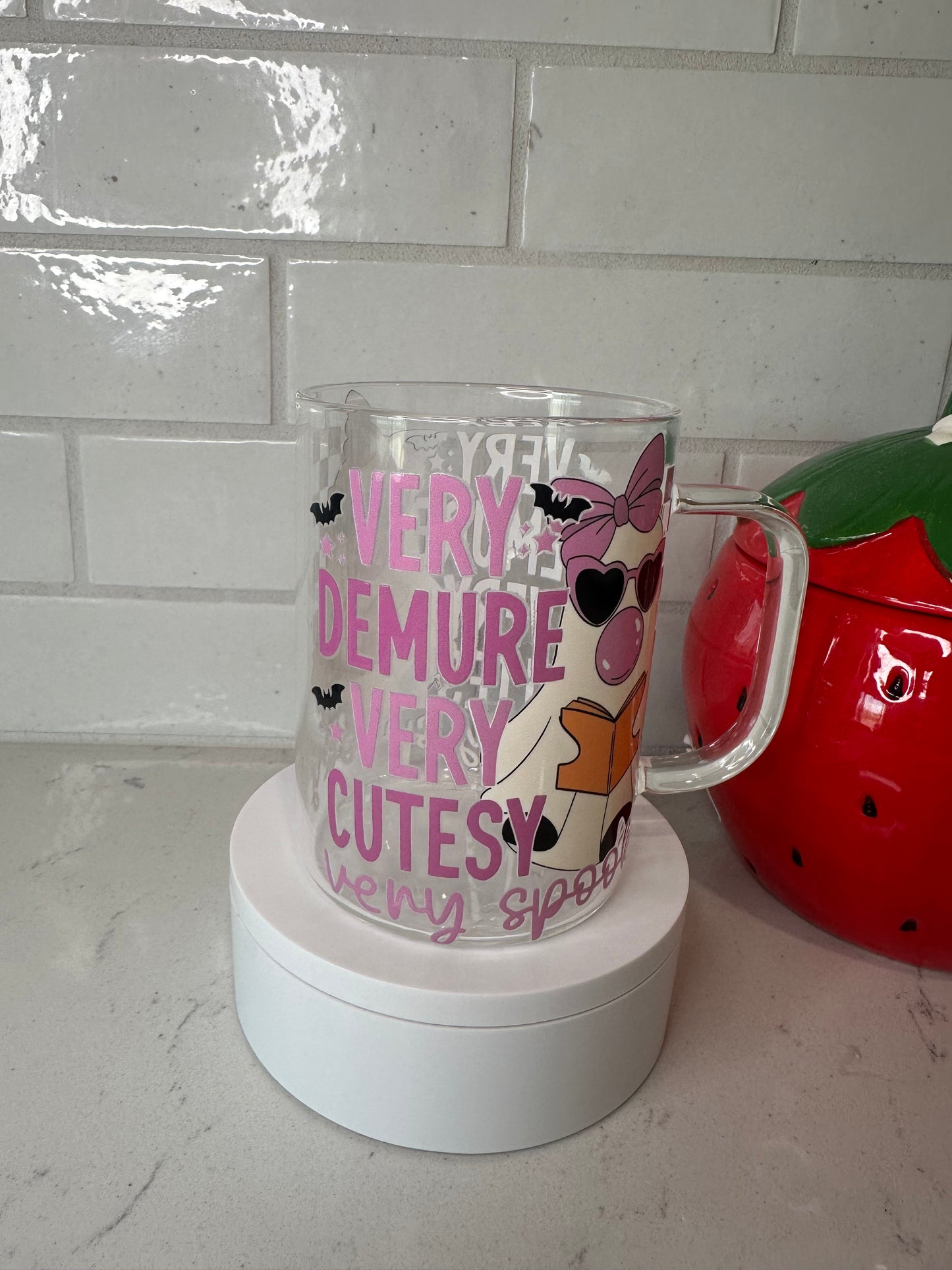 17 oz Glass Mug (Clear)