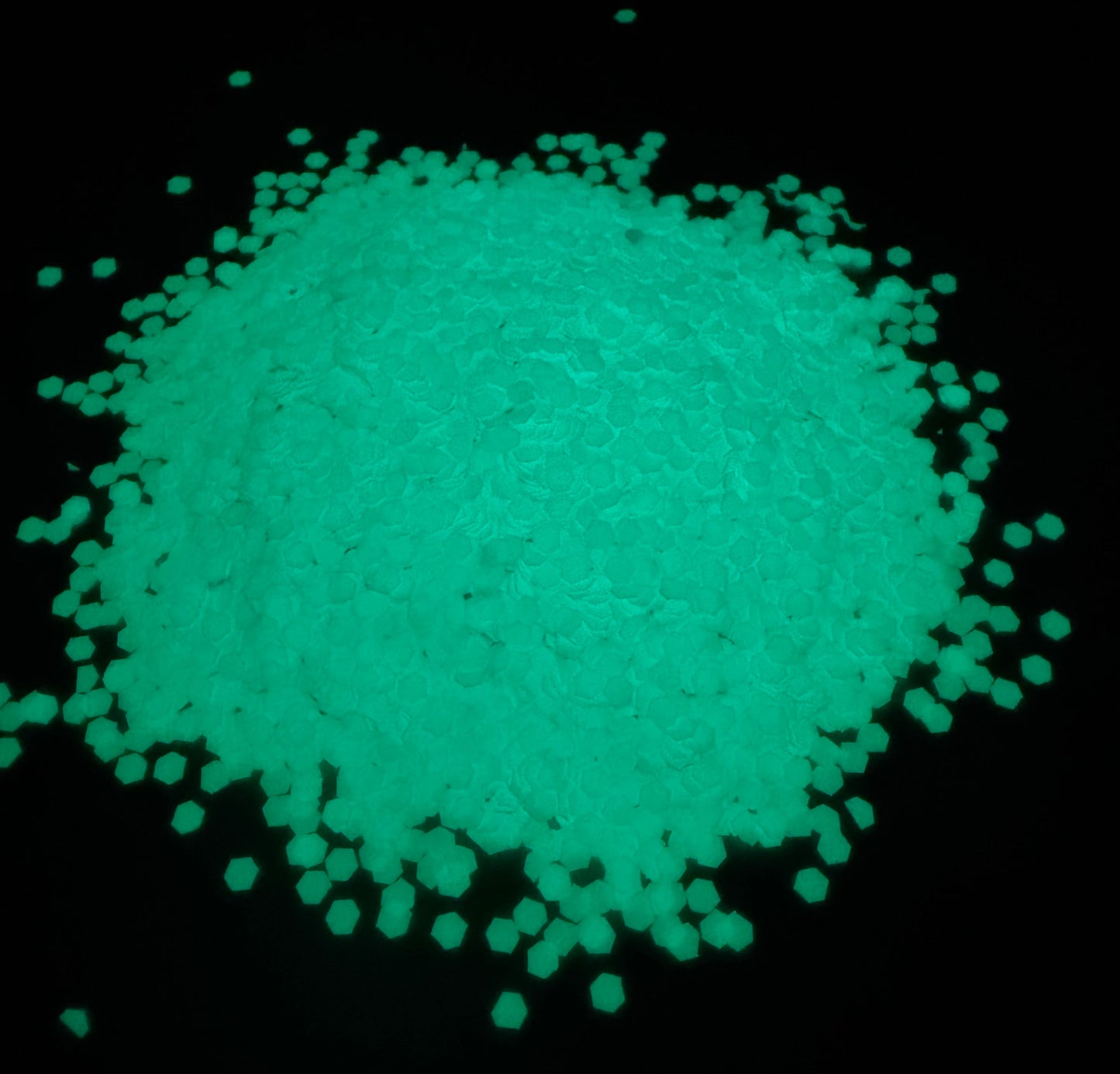 Blue glow