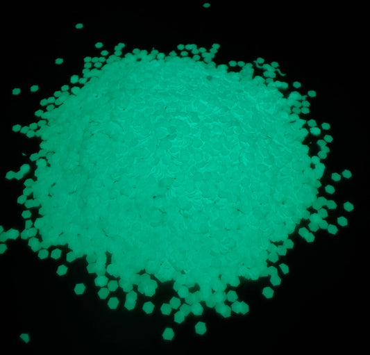 Blue glow