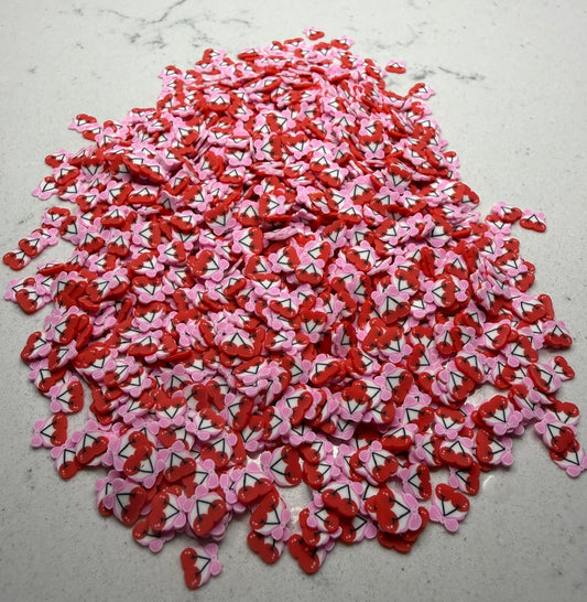 Cherries w/ pink bow