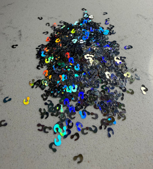 Leopard - Holographic Silver