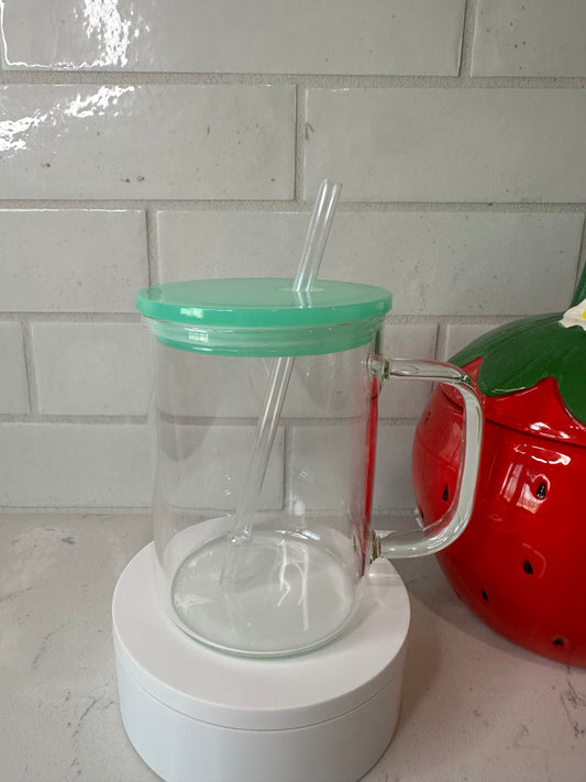 17 oz Glass Mug (Clear)